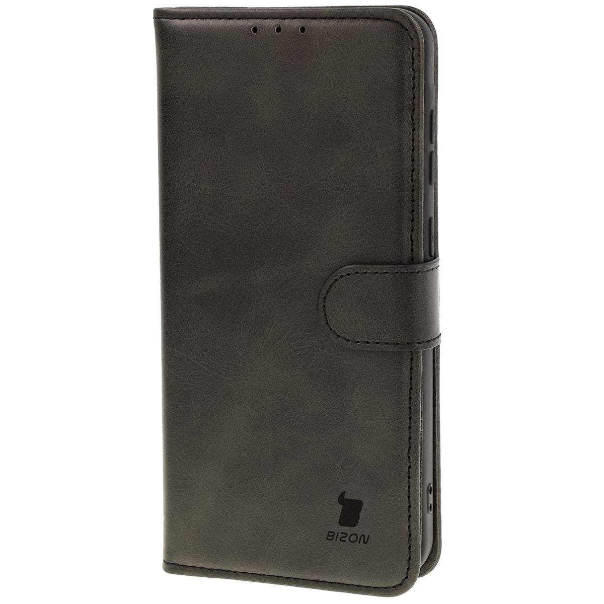 Handyhülle mit Klappe für Galaxy A56 5G, Bizon Case Pocket, Schwarz