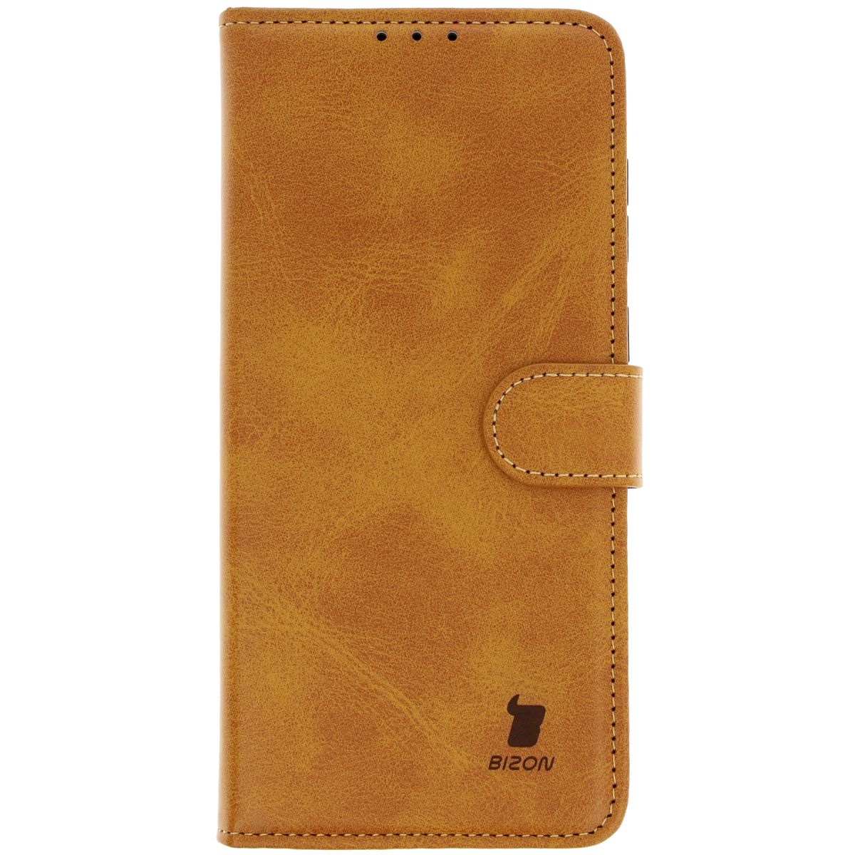 Handyhülle mit Klappe für Galaxy A56 5G, Bizon Case Pocket, Braun