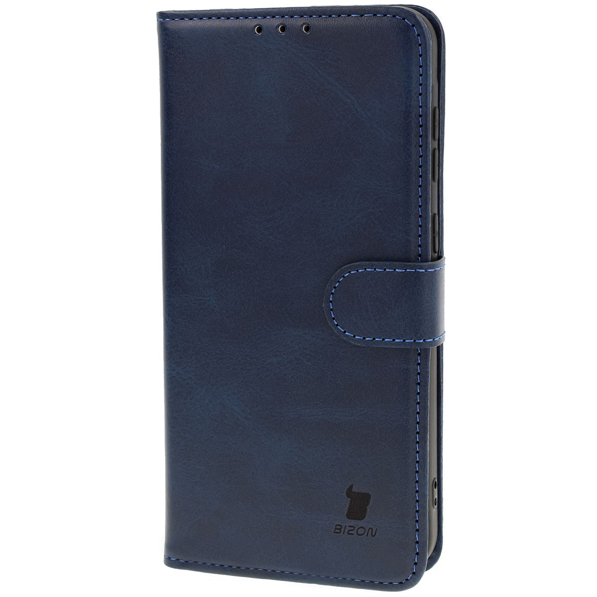 Handyhülle mit Klappe für Galaxy A56 5G, Bizon Case Pocket, Dunkelblau