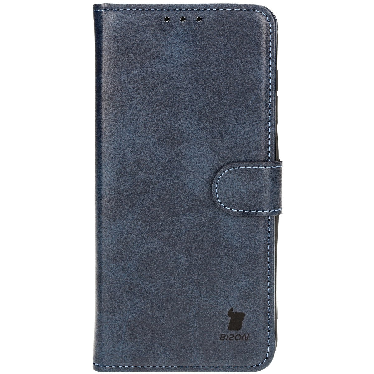 Handyhülle mit Klappe für Galaxy M35 5G, Bizon Case Pocket, Dunkelblau