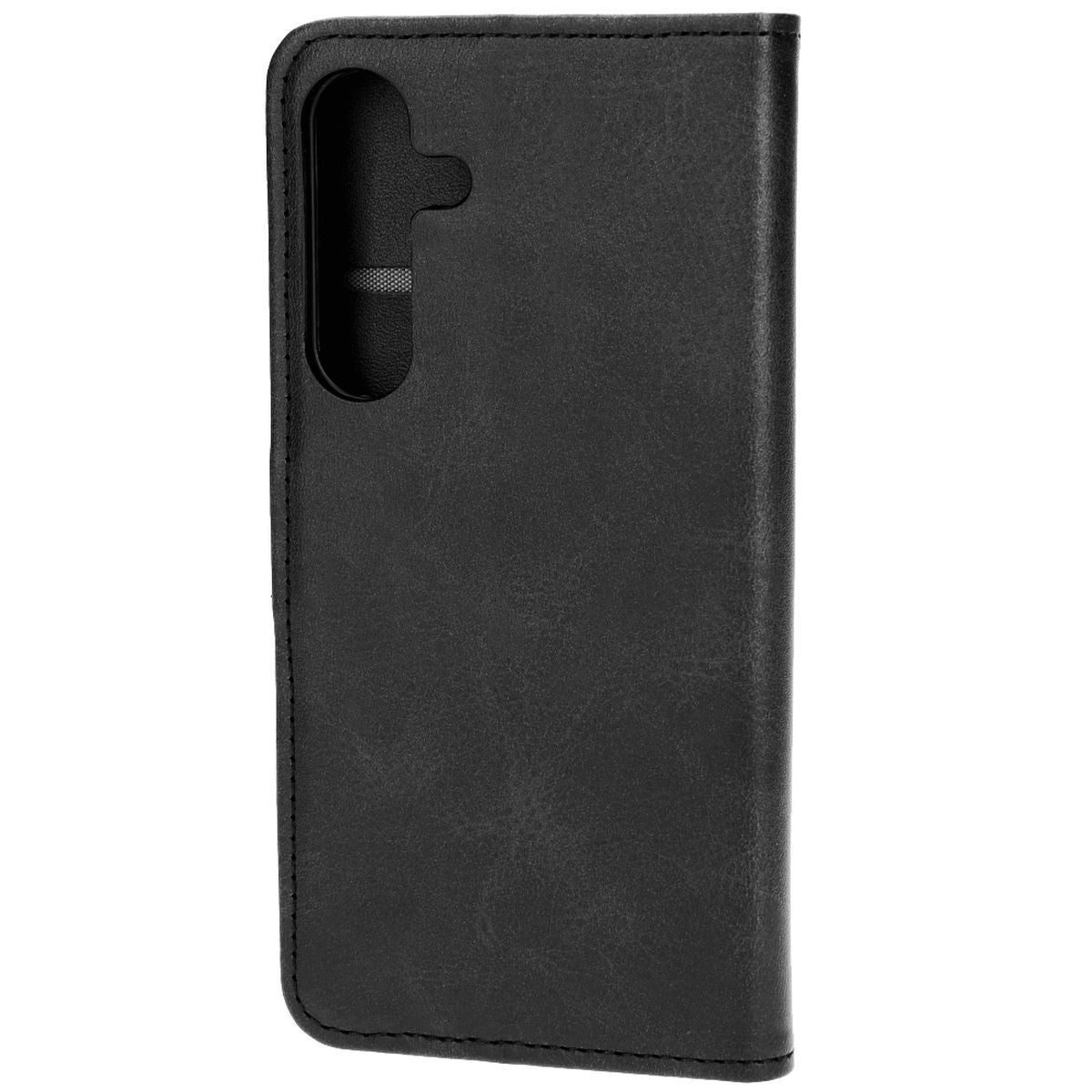 Handyhülle mit Klappe für Galaxy S25 / S24, Bizon Case Pocket, Schwarz