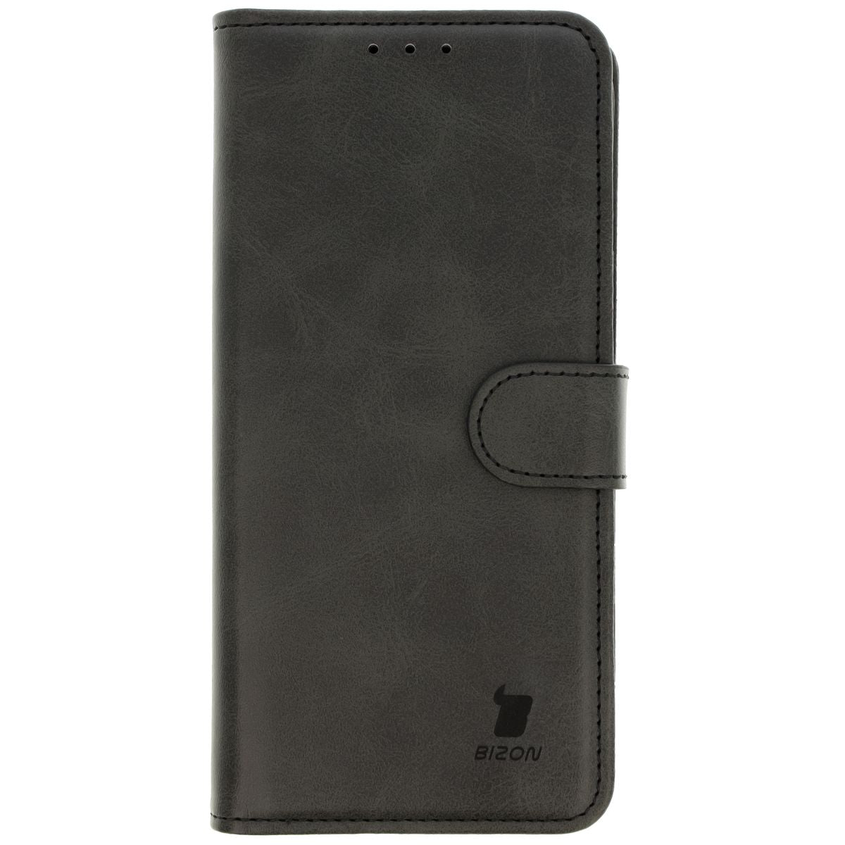 Handyhülle mit Klappe für Google Pixel 9a, Bizon Case Pocket, Schwarz