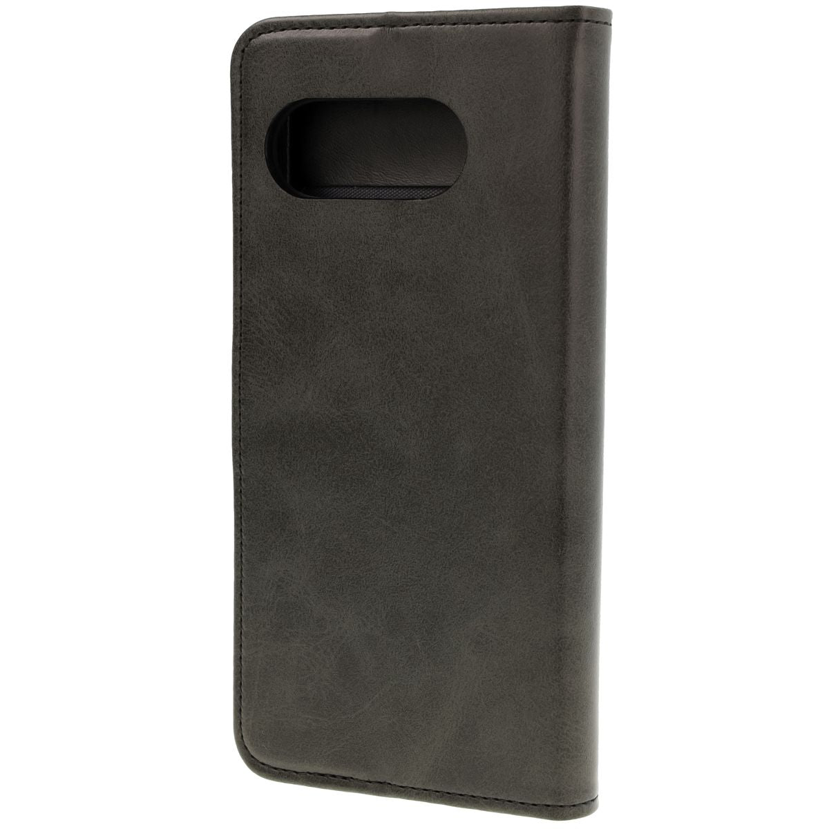 Handyhülle mit Klappe für Google Pixel 9a, Bizon Case Pocket, Schwarz