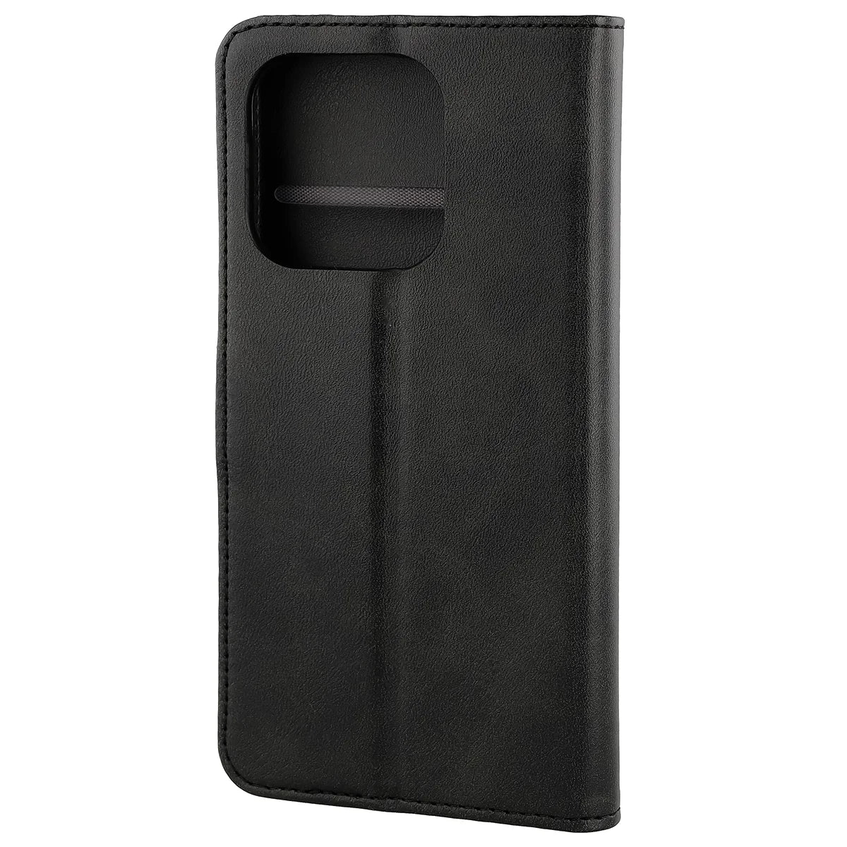 Handyhülle mit Klappe für Honor 600 Lite 5G, Bizon Case Pocket, Schwarz
