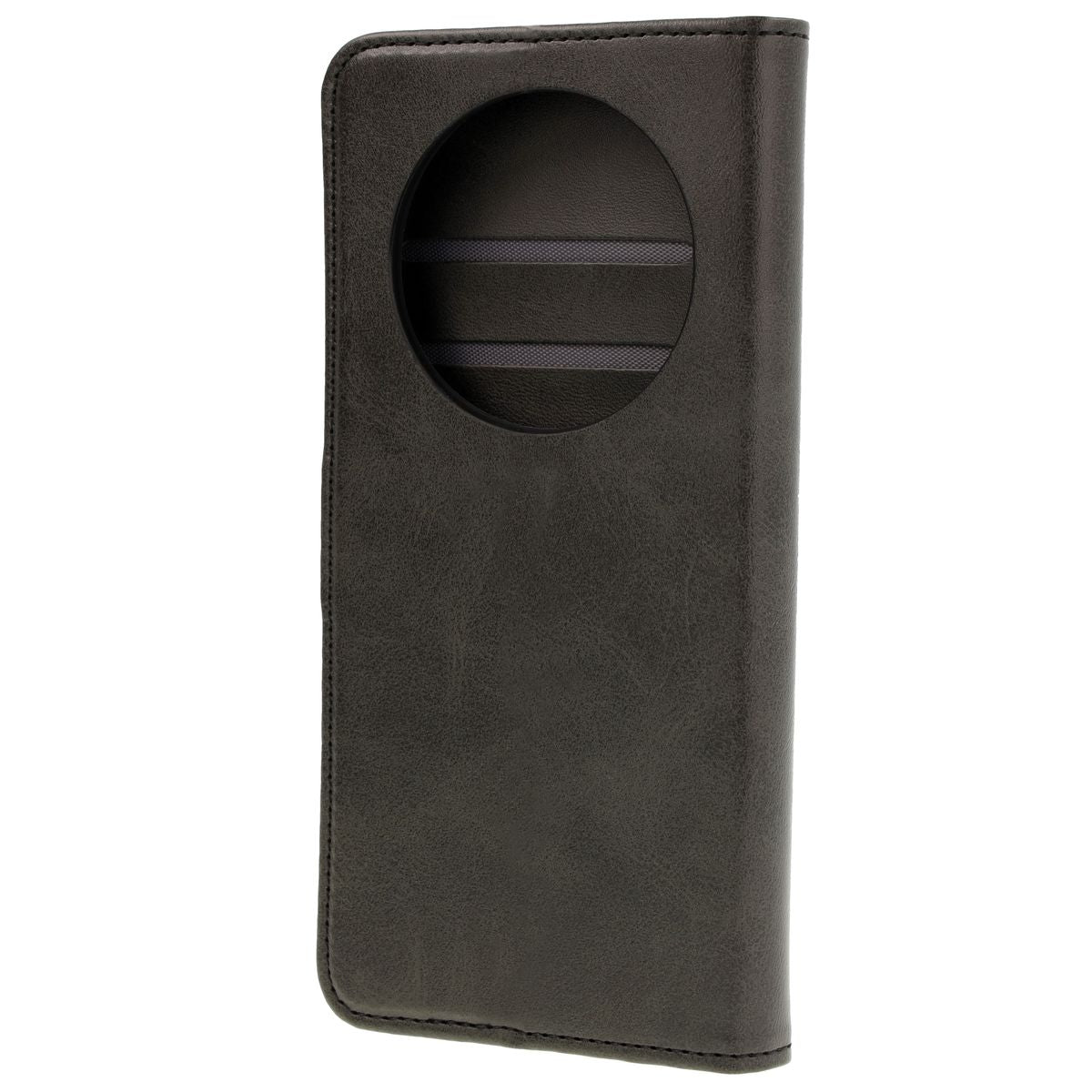 Handyhülle mit Klappe für Honor Magic7 Lite, Bizon Case Pocket, Schwarz