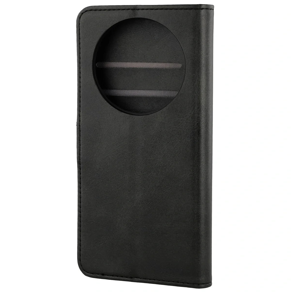 Handyhülle mit Klappe für Honor Magic8 Lite, Bizon Case Pocket, Schwarz