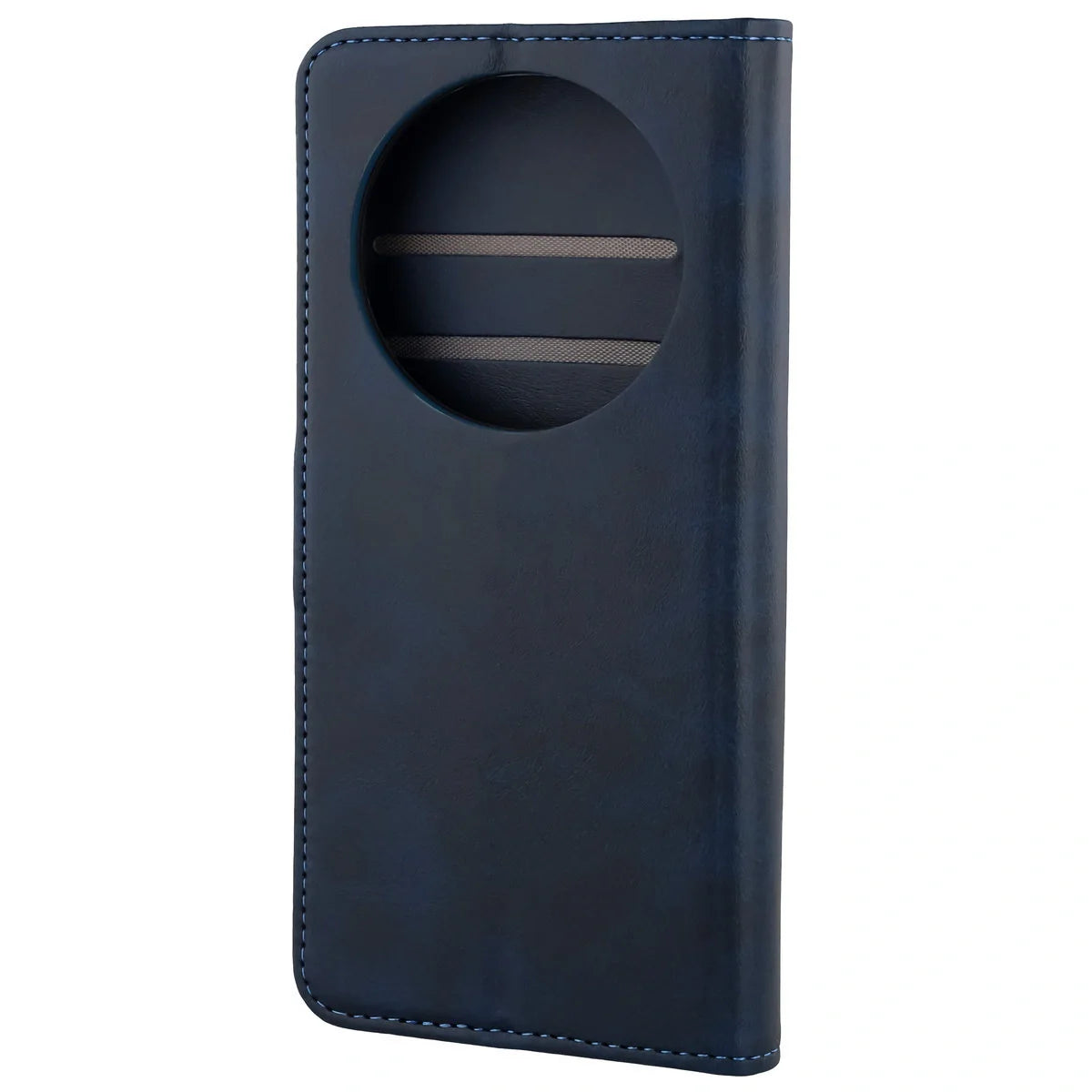Handyhülle mit Klappe für Honor Magic8 Lite, Bizon Case Pocket, Dunkelblau