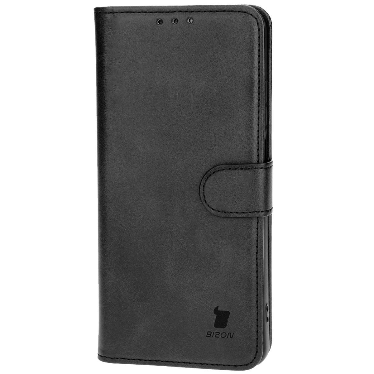 Schutzhülle für Motorola Moto G04/G24, Bizon Case Pocket, Schwarz
