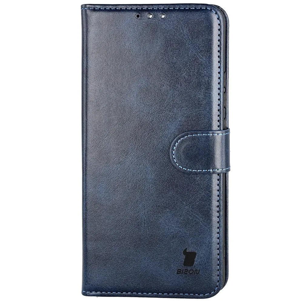 Handyhülle mit Klappe für Motorola Edge 70 Max, Bizon Case Pocket, Dunkelblau (3/6)