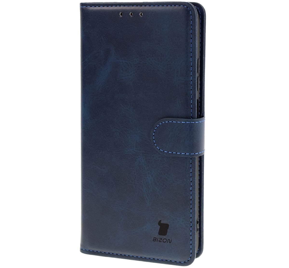 Handyhülle mit Klappe für Motorola Moto G17 / G17 Power / G15 / G15 Power / G05, Bizon Case Pocket, Dunkelblau