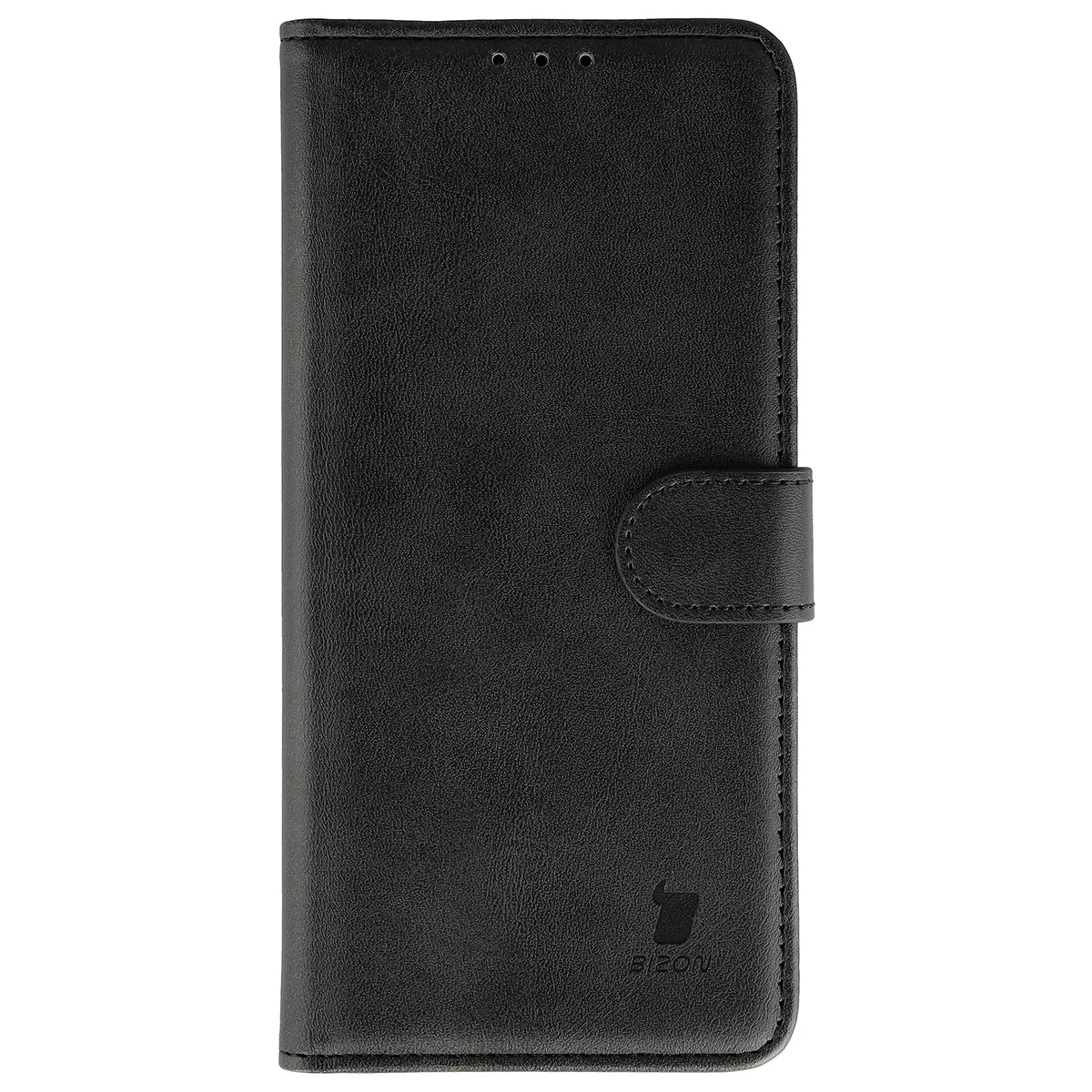 Handyhülle mit Klappe für Motorola Moto G67 5G / G77 5G, Bizon Case Pocket, Schwarz