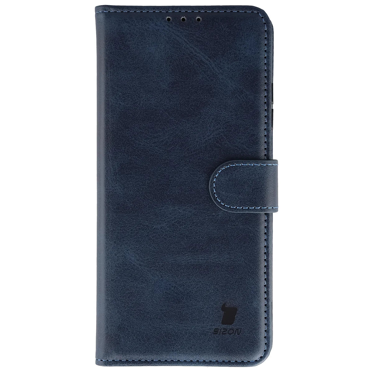 Handyhülle mit Klappe für Motorola Moto G67 5G / G77 5G, Bizon Case Pocket, Dunkelblau