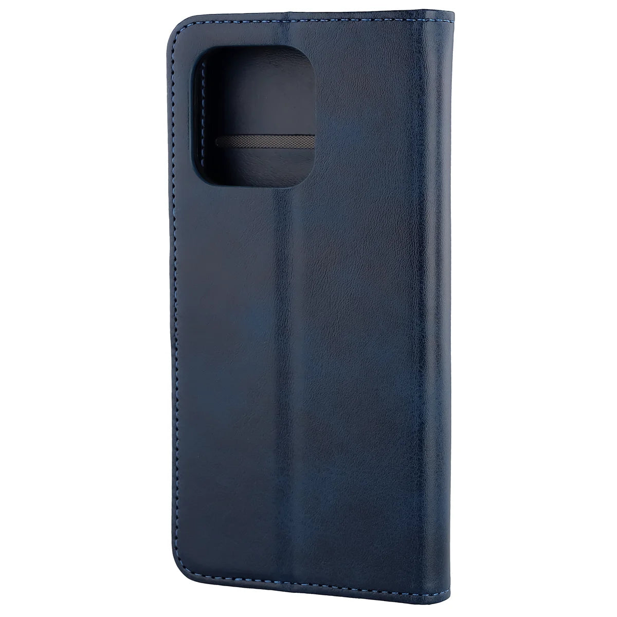 Handyhülle mit Klappe für Motorola Moto G67 5G / G77 5G, Bizon Case Pocket, Dunkelblau