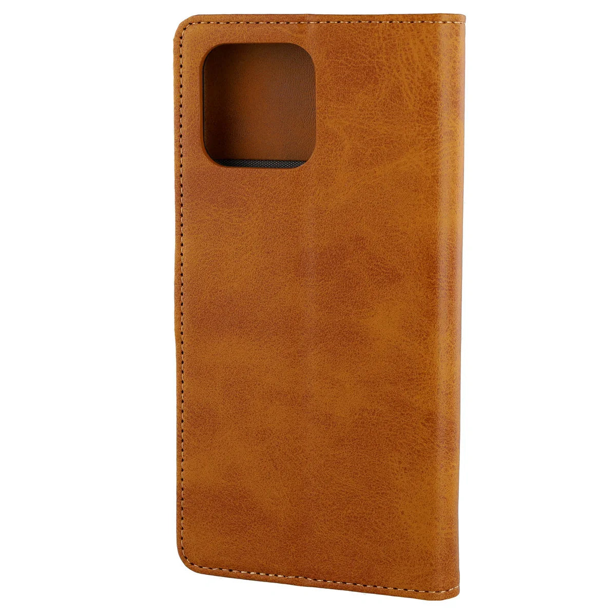 Handyhülle mit Klappe für Motorola Moto G57 Power / G67 Power, Bizon Case Pocket, Braun