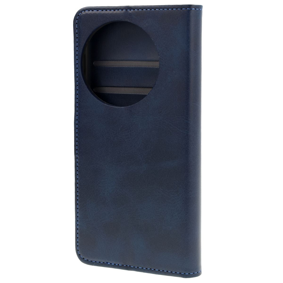 Handyhülle mit Klappe für OnePlus 13, Bizon Case Pocket, Dunkelblau
