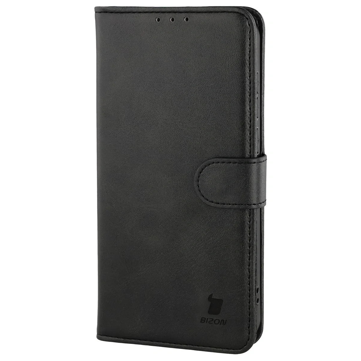 Handyhülle mit Klappe für OnePlus 15, Bizon Case Pocket, Schwarz