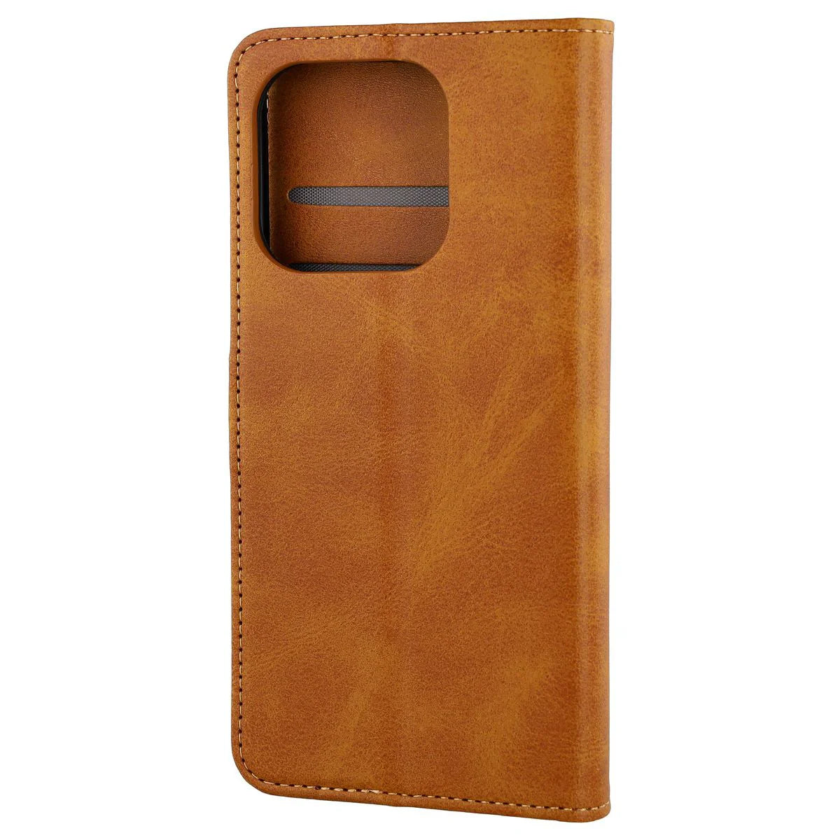 Handyhülle mit Klappe für OnePlus 15, Bizon Case Pocket, Braun