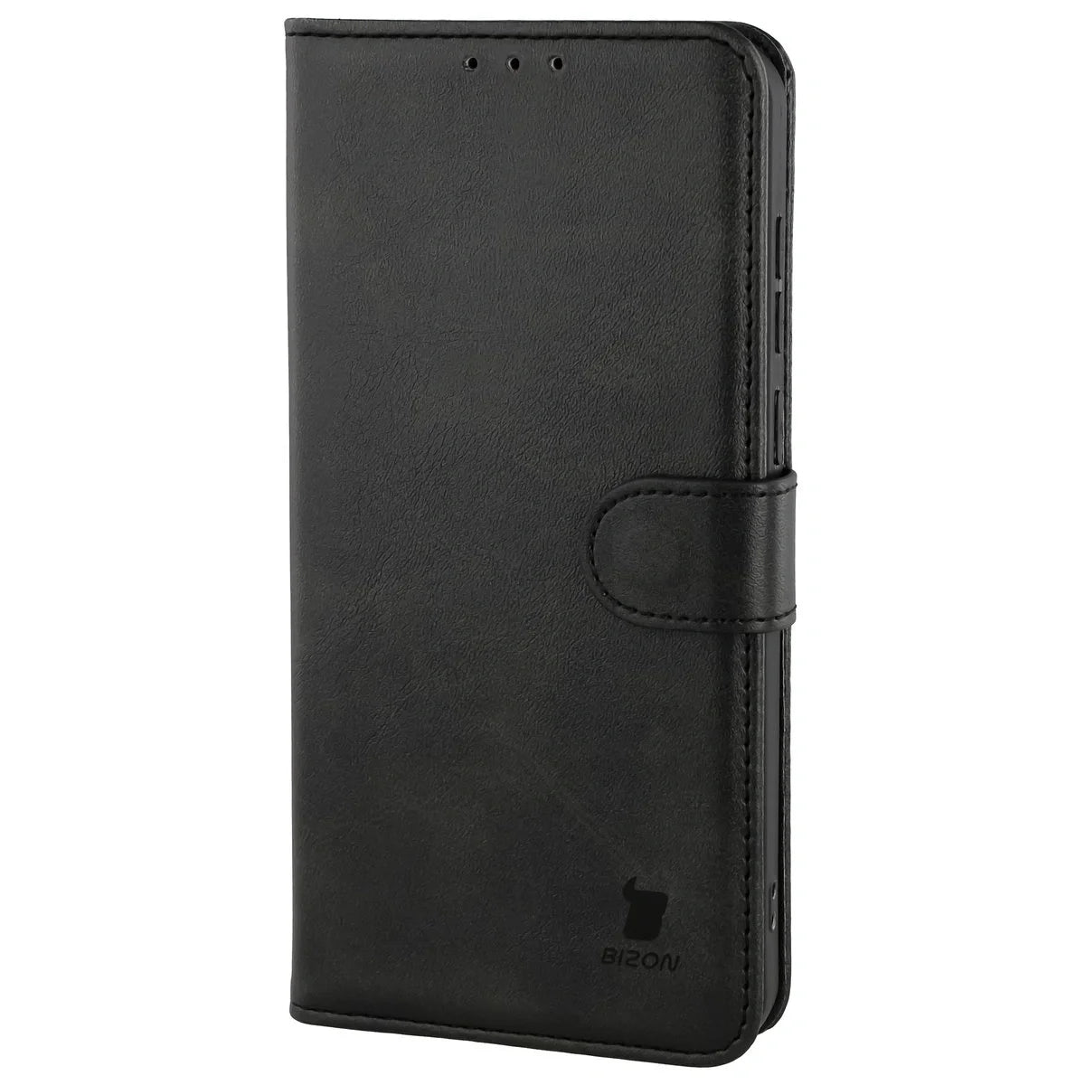 Handyhülle mit Klappe für OnePlus 15R, Bizon Case Pocket, Schwarz
