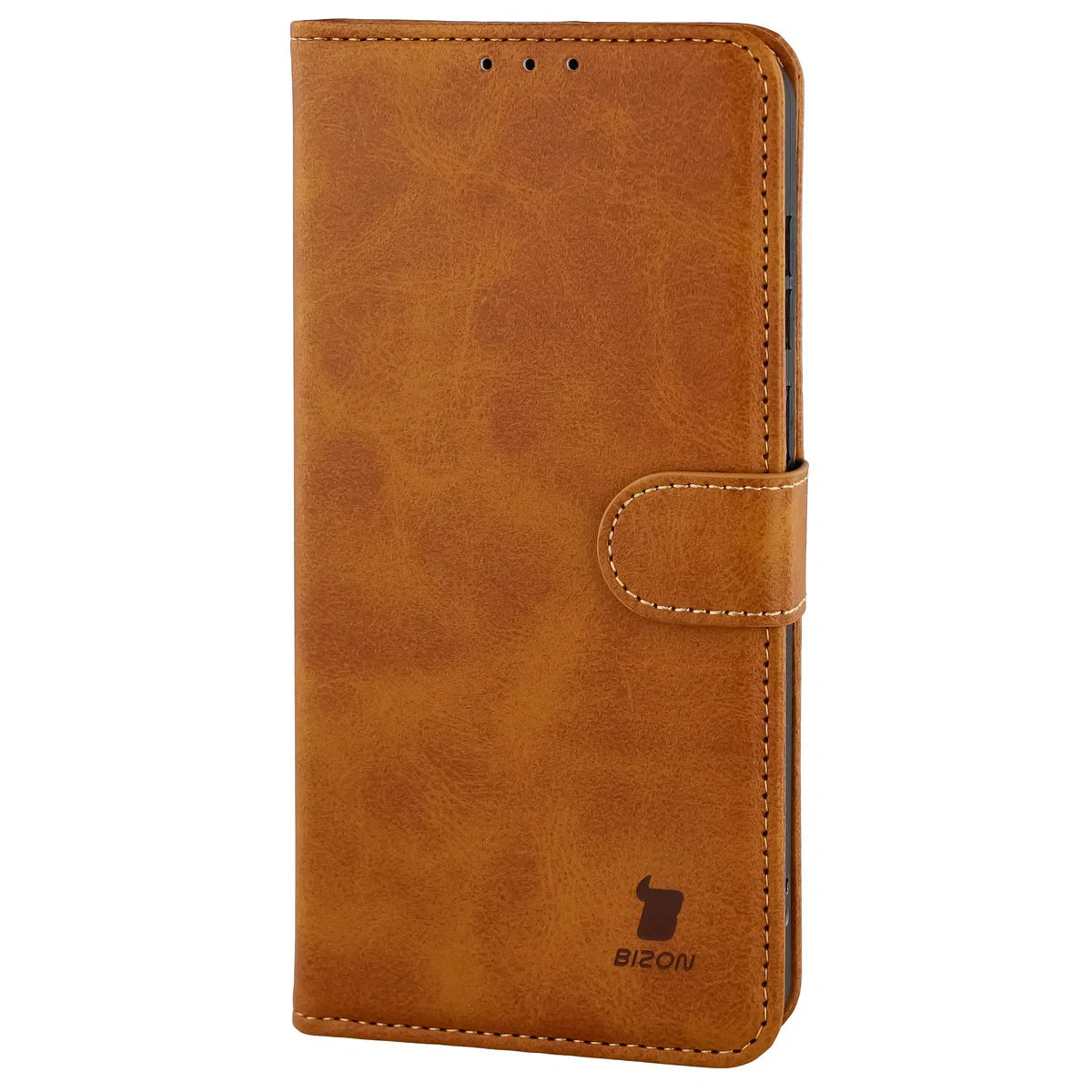 Handyhülle mit Klappe für OnePlus 15R, Bizon Case Pocket, Braun