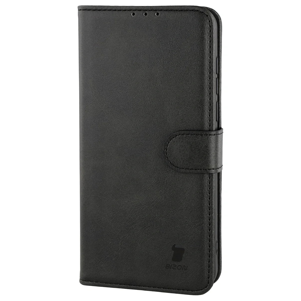 Handyhülle mit Klappe für OnePlus Nord 5, Bizon Case Pocket, Schwarz