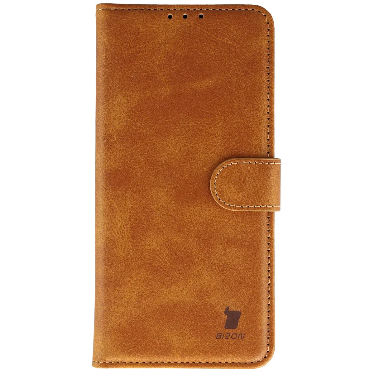 Handyhülle mit Klappe für OnePlus Nord CE5 5G, Bizon Case Pocket, Braun
