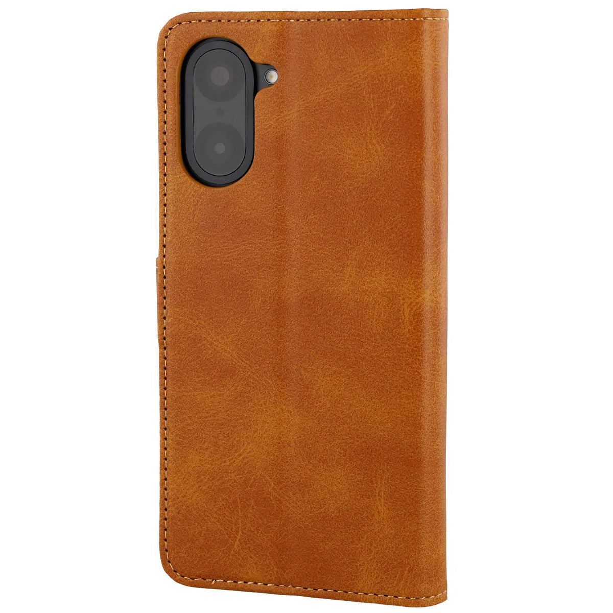 Handyhülle mit Klappe für OnePlus Nord CE5 5G, Bizon Case Pocket, Braun
