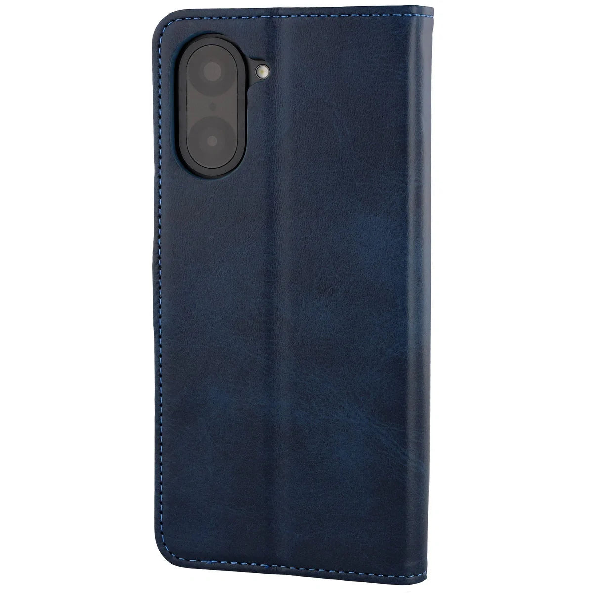 Handyhülle mit Klappe für OnePlus Nord CE5 5G, Bizon Case Pocket, Dunkelblau