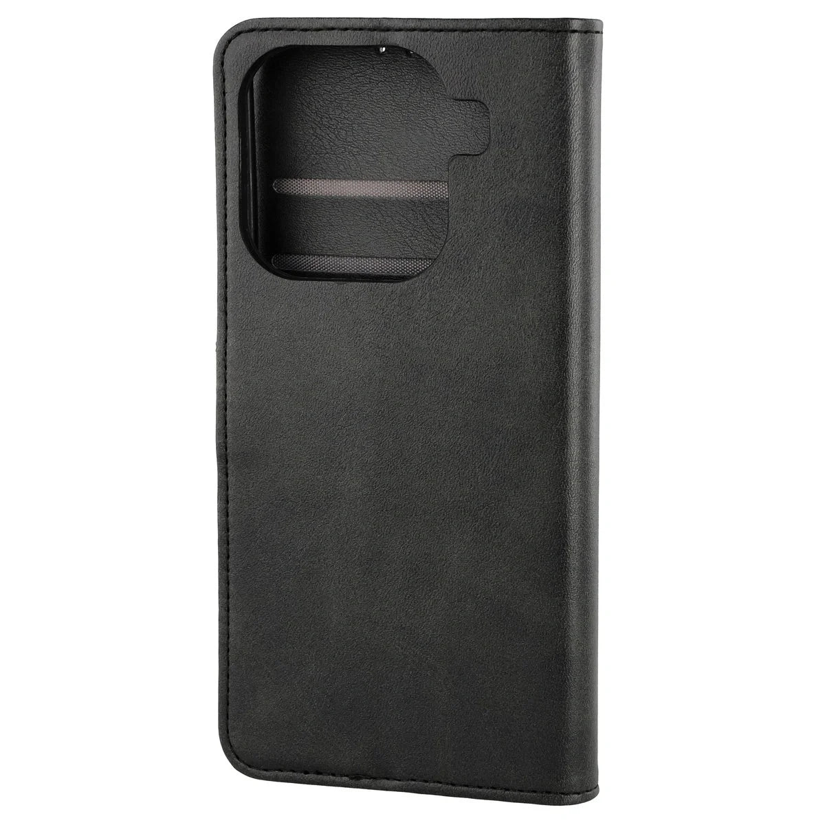 Handyhülle mit Klappe für Oppo Find X9 Pro, Bizon Case Pocket, Schwarz
