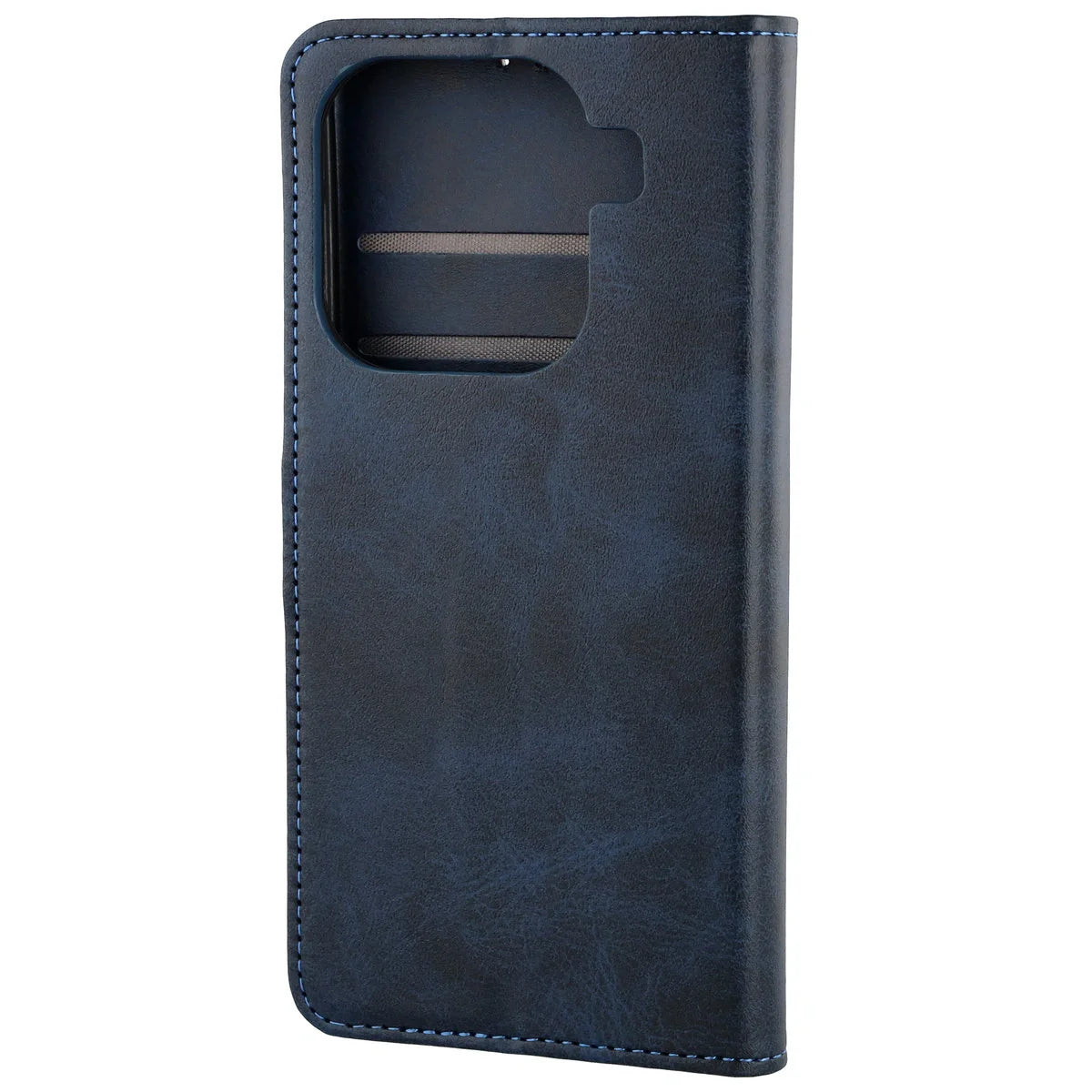 Handyhülle mit Klappe für Oppo Find X9 Pro, Bizon Case Pocket, Dunkelblau