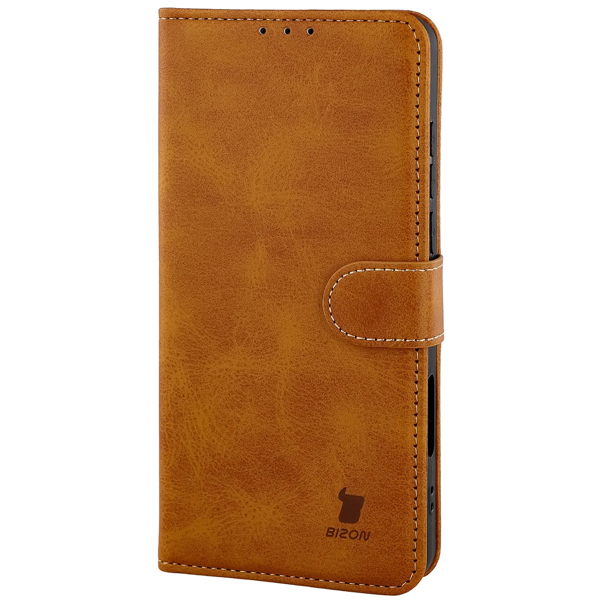 Handyhülle mit Klappe für Oppo Find X9 Ultra, Bizon Case Pocket, Braun