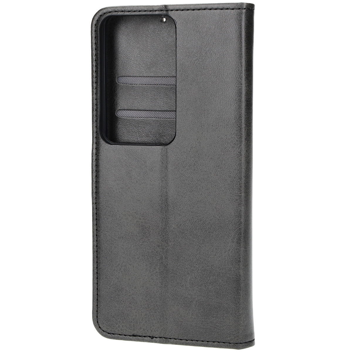 Handyhülle mit Klappe für Oppo Reno11 F 5G, Bizon Case Pocket, Schwarz