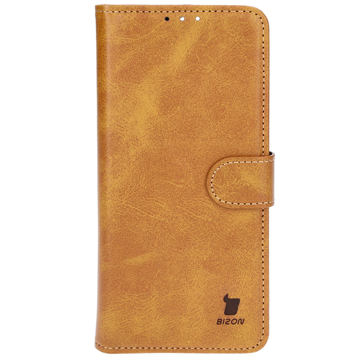 Handyhülle mit Klappe für Oppo Reno11 F 5G, Bizon Case Pocket, Braun