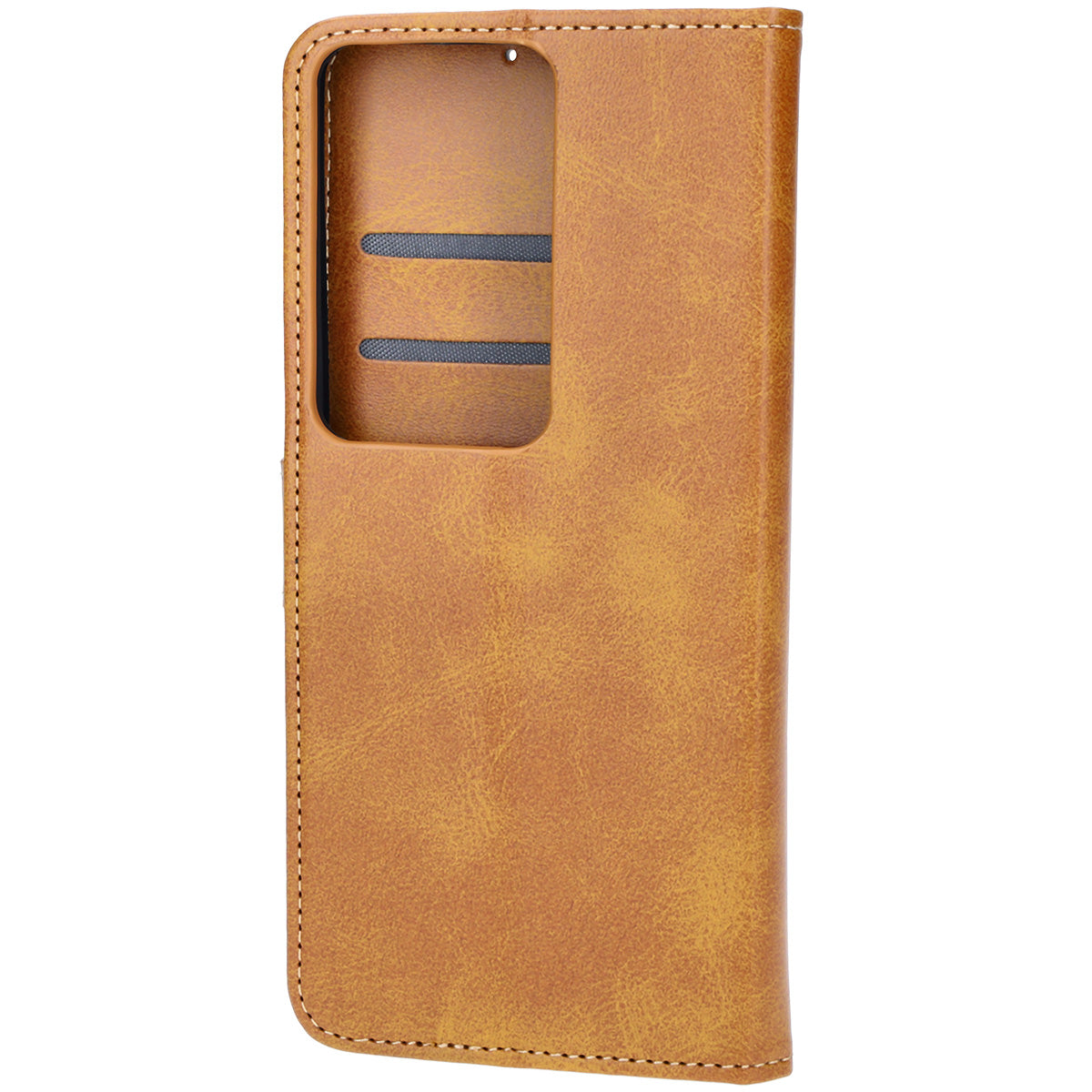 Handyhülle mit Klappe für Oppo Reno11 F 5G, Bizon Case Pocket, Braun