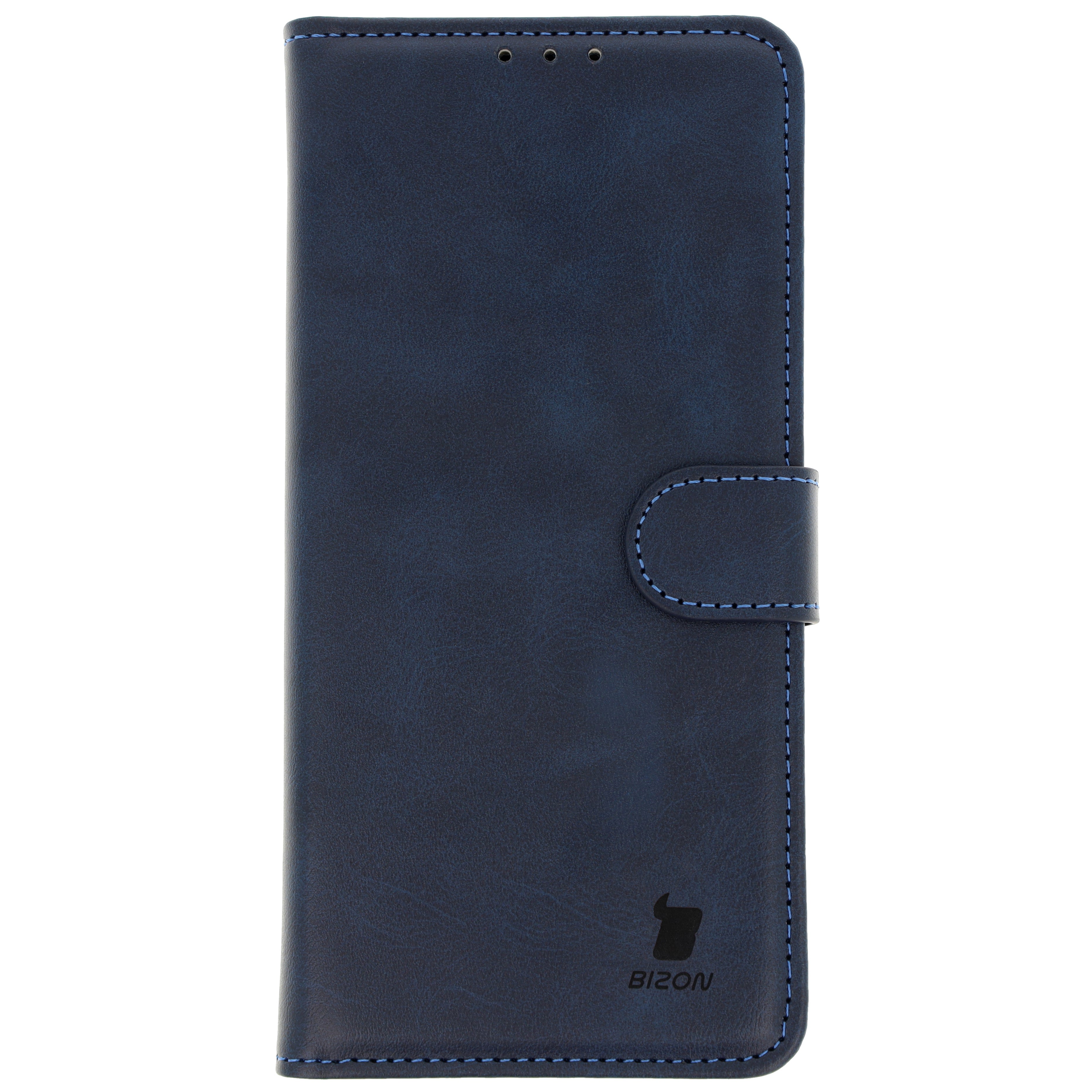 Handyhülle mit Klappe für Oppo Reno 12 Pro, Bizon Case Pocket, Dunkelblau