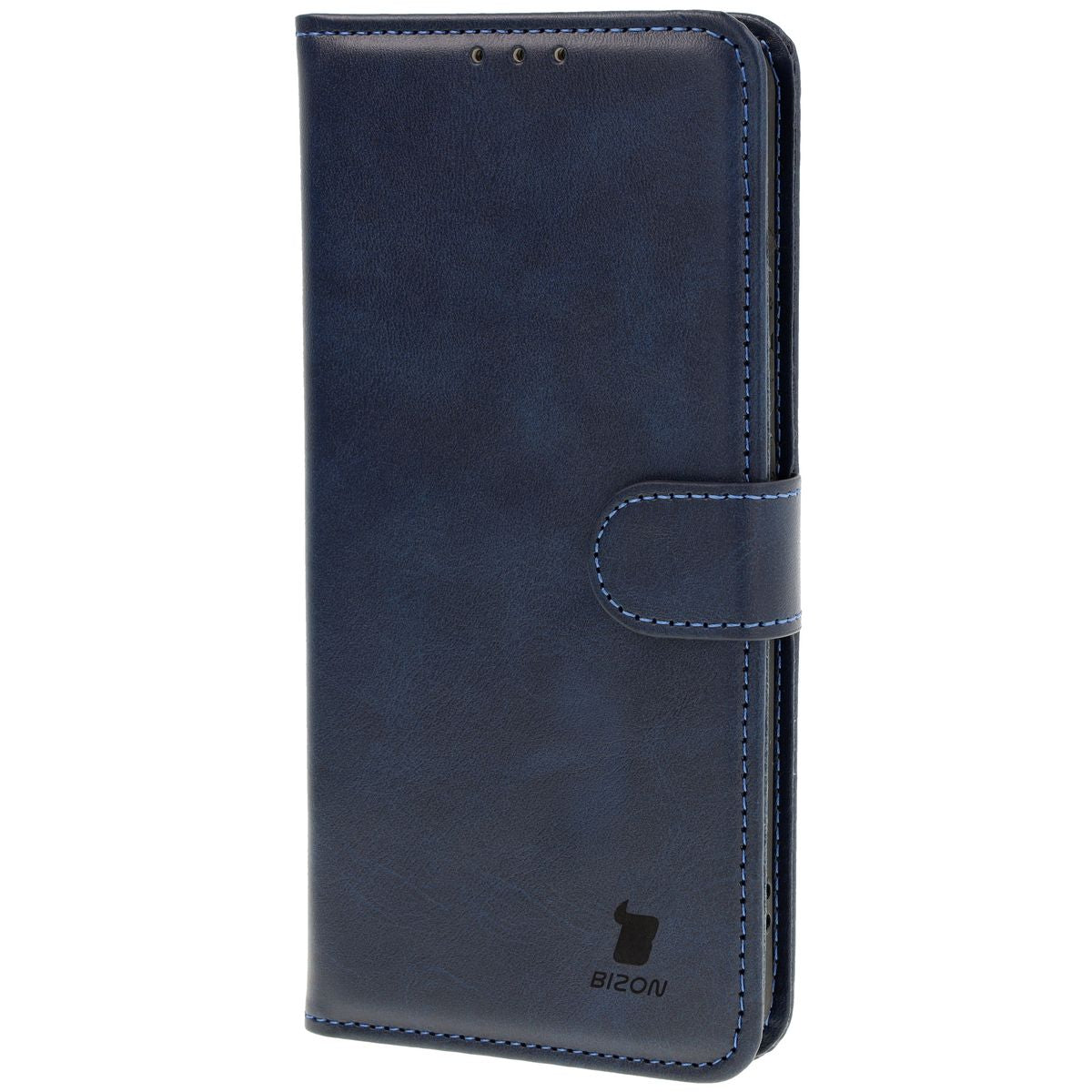 Handyhülle mit Klappe für Oppo Reno 12 Pro, Bizon Case Pocket, Dunkelblau