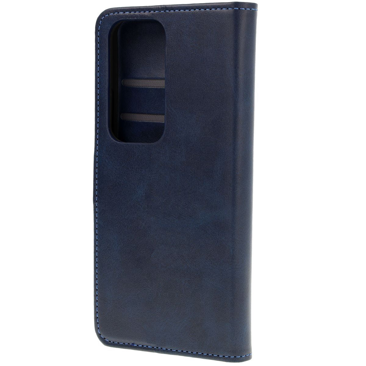 Handyhülle mit Klappe für Oppo Reno 12 Pro, Bizon Case Pocket, Dunkelblau