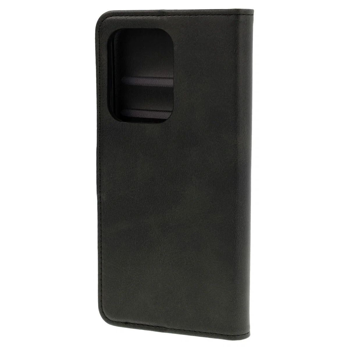 Handyhülle mit Klappe für Oppo Reno13, Bizon Case Pocket, Schwarz