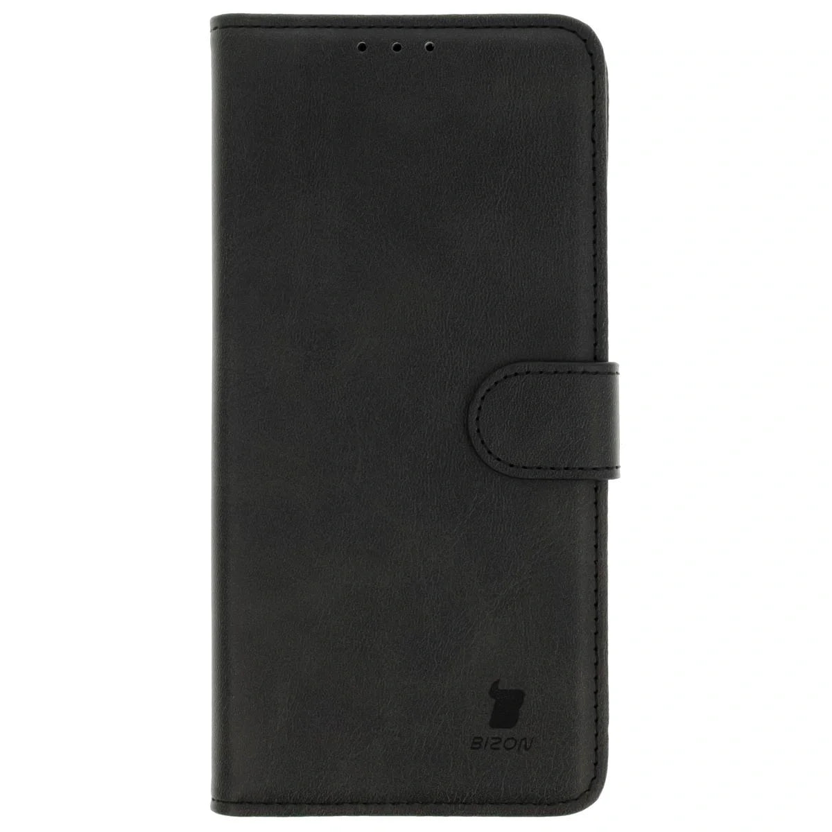 Handyhülle mit Klappe für Oppo Reno13 Pro, Bizon Case Pocket, Schwarz