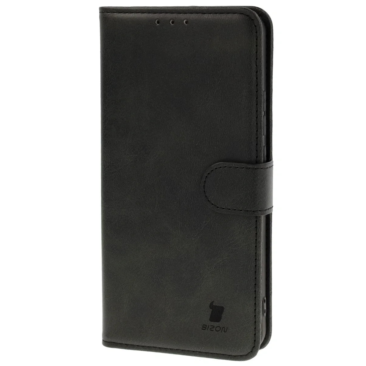 Handyhülle mit Klappe für Oppo Reno13 Pro, Bizon Case Pocket, Schwarz