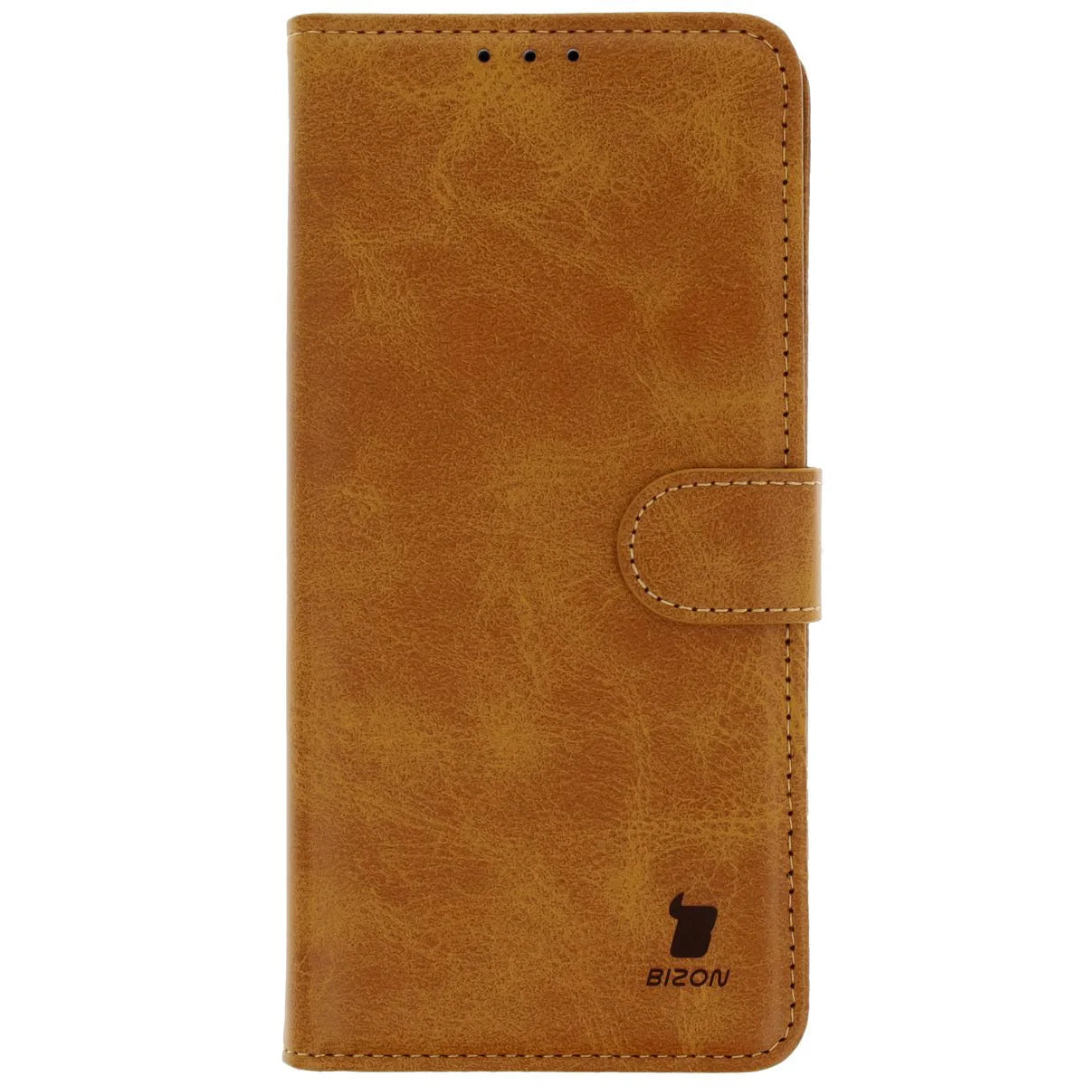Handyhülle mit Klappe für Oppo Reno13 Pro, Bizon Case Pocket, Braun