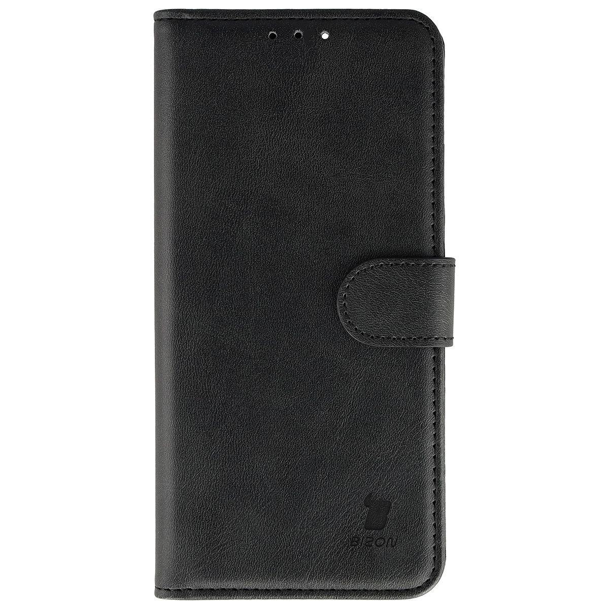 Handyhülle mit Klappe für Oppo Reno 15 F / FS, Bizon Case Pocket, Schwarz