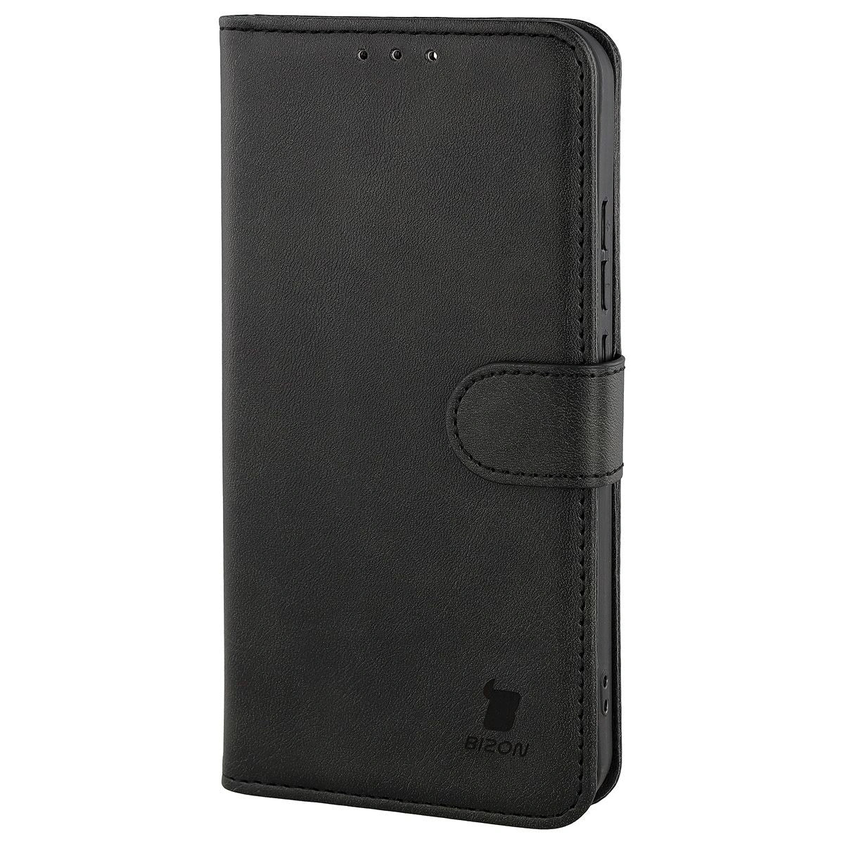 Handyhülle mit Klappe für Oppo Reno 15 F / FS, Bizon Case Pocket, Schwarz