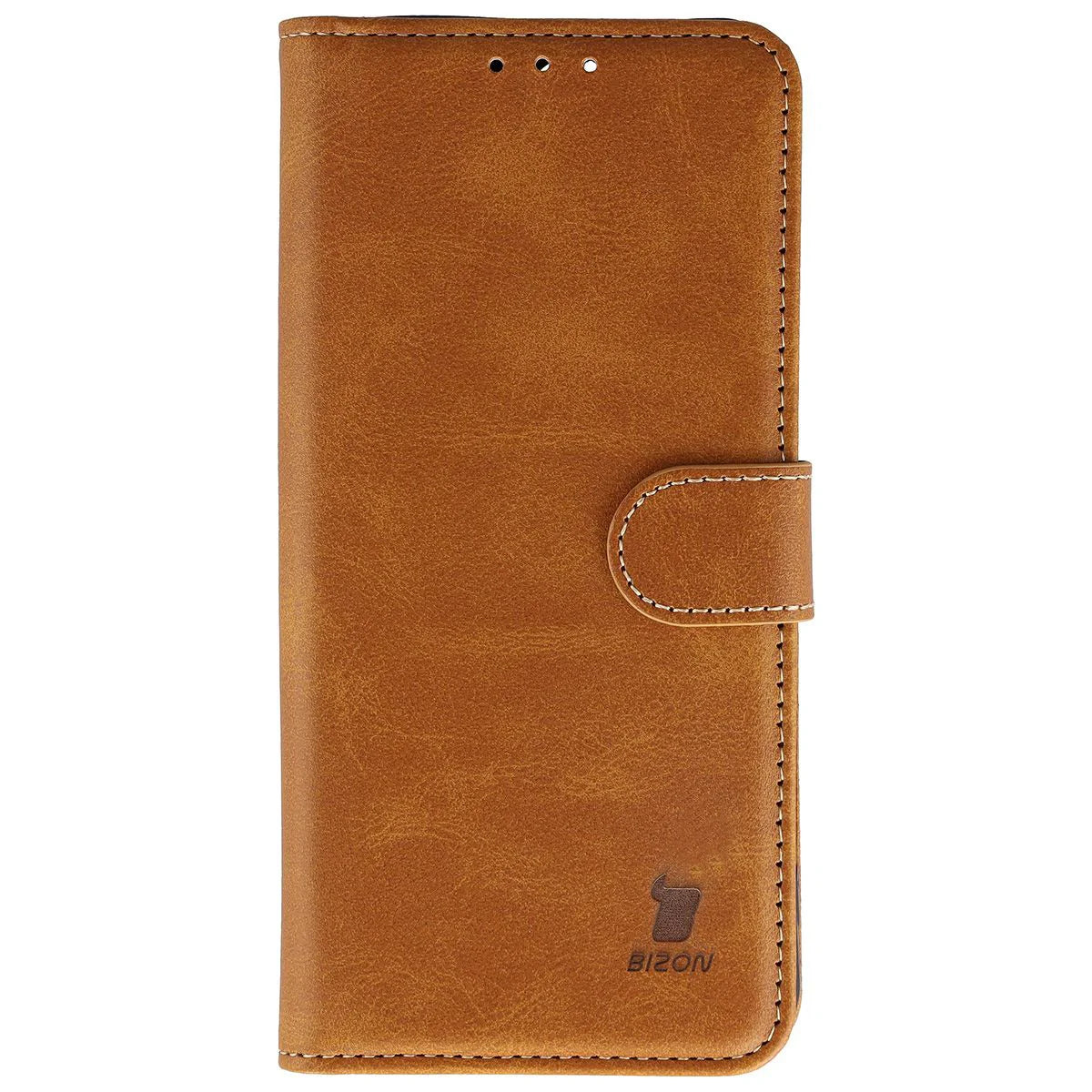 Handyhülle mit Klappe für Oppo Reno 15 F / FS, Bizon Case Pocket, Braun