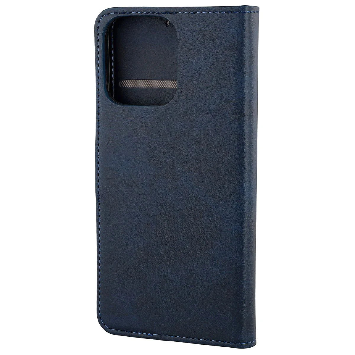 Handyhülle mit Klappe für Oppo Reno 15 F / FS, Bizon Case Pocket, Dunkelblau