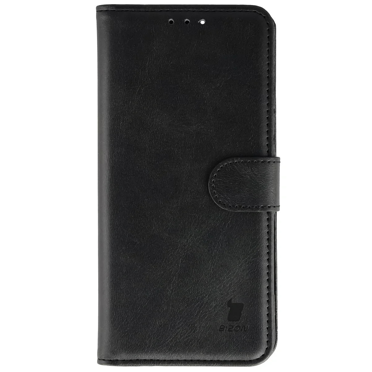 Handyhülle mit Klappe für Oppo Reno 15, Bizon Case Pocket, Schwarz