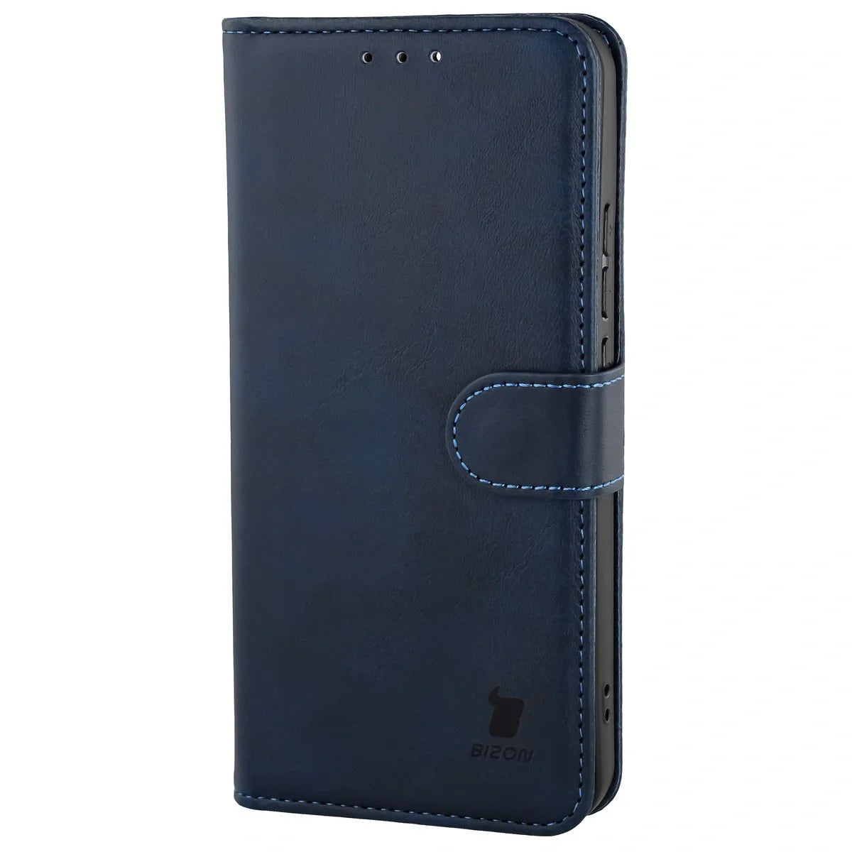 Handyhülle mit Klappe für Oppo Reno 15, Bizon Case Pocket, Dunkelblau