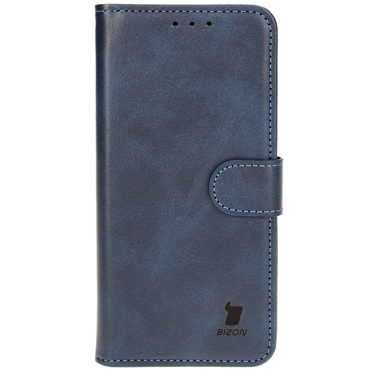 Handyhülle mit Klappe für Google Pixel 8a, Bizon Case Pocket, Dunkelblau