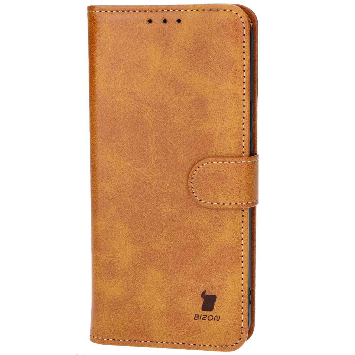 Handyhülle mit Klappe für Google Pixel 9 Pro XL, Bizon Case Pocket, Braun
