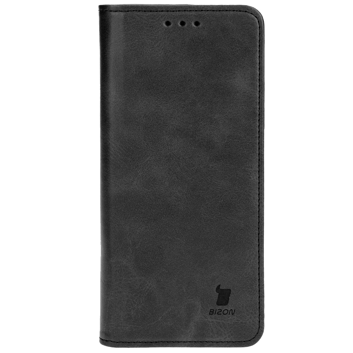 Handyhülle mit Klappe für Realme C67 4G, Bizon Case Pocket Pro, Schwarz