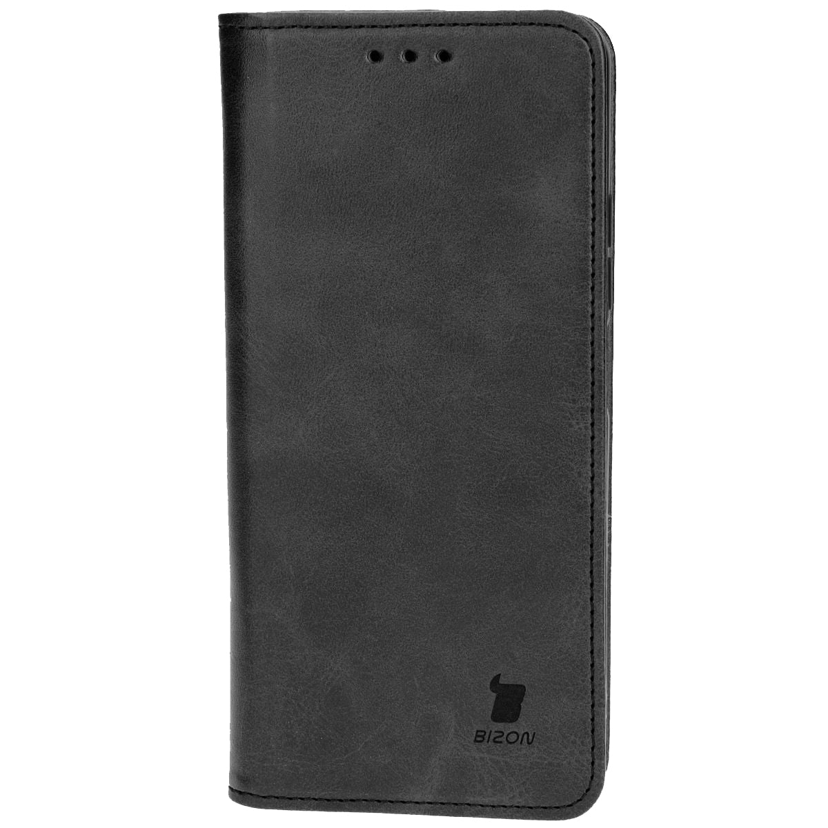 Handyhülle mit Klappe für Realme C67 4G, Bizon Case Pocket Pro, Schwarz